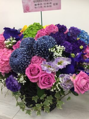 編號:B0045----紫氣繡球玫瑰花束